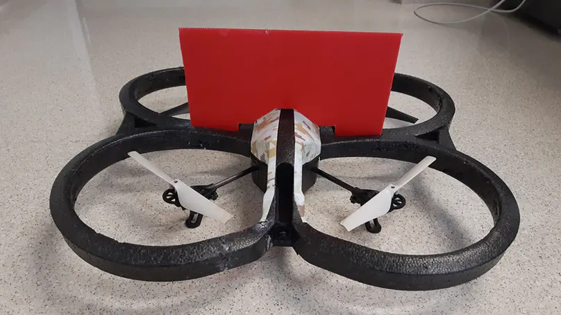 A low-cost vision system for online reciprocal collision avoidance with UAVs